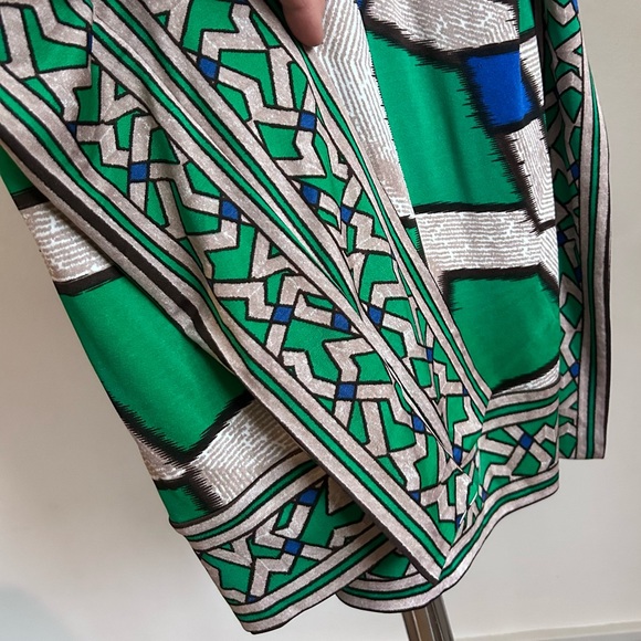 Diane Von Furstenberg Tuvallu Silk blend Geometric Mini Dress - Picture 7 of 12